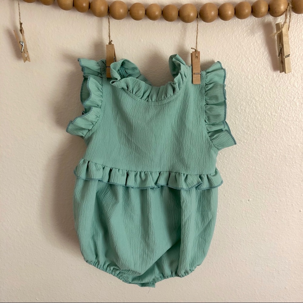 boutique romper baby girl size 6-9 months